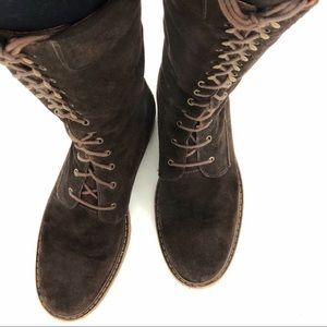 Sundance Tall Brown Suede Boots
